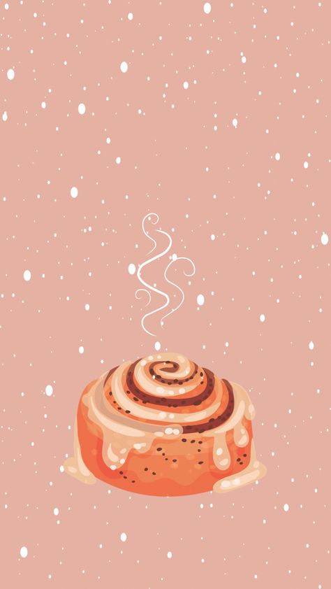 Fall Cinnamon Rolls Aesthetic, Soft Cozy Aesthetic Wallpaper, Cinnamon Rolls Decoration, Warm Winter Wallpaper, Fall Treats Aesthetic, Cinnamon Roll Background, Winter Cozy Aesthetic Wallpaper, Cozy Wallpapers Aesthetic, Winter Cozy Wallpaper