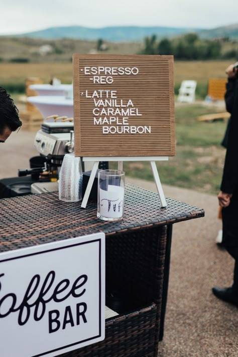 Iced Coffee Hour Wedding, Fall Wedding Coffee Bar, Coffee Bar Wedding Reception, Coffee Station Wedding, Cocktail Engagement Party, Coffee Reception, Coffee Bar Wedding, Cartagena Wedding, Sand Wedding