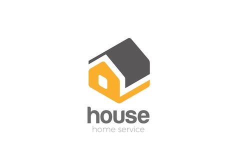 House Isometric Abstract Household Services Logo Template AI, EPS Home Service Logo, Isometric Logo, House Isometric, Housing Logo, Household Services, Hero Outfits, Abstract House, Logo House, Building Logo