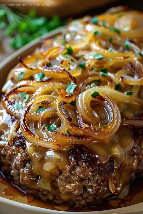 Savor The Uniqueness: French Onion Meatloaf Recipe - My Home Made Recipe