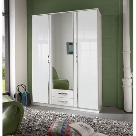 White 3 Door Wardrobe, 3 Door Wardrobe, White Wardrobe, Cupboard Wardrobe, Bedroom Armoire, Wardrobe Drawers, 2 Door Wardrobe, Wooden Wardrobe, Mirrored Wardrobe