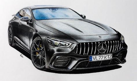 Car Wallpaper For Mobile, Train Illustration, Mercedes Amg Gt, Mercedes Benz Trucks, Half Sleeve Tattoos For Guys, Cool Car Drawings, Automotive Artwork, Amg Gt, Car Artwork