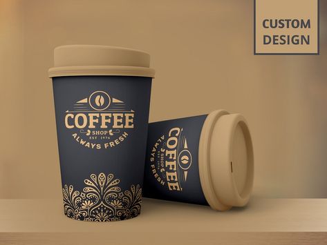 Coffee cup Design by Ohiduzzaman12 on Dribbble Paper Coffee Cup, Coffee Cup Design, Cup Design, Coffee Cup, Creative Professional, Global Community, Coffee Cups, Custom Design, Branding