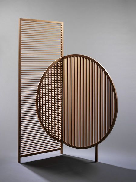 Wood Screen Origin - Part I: Join | BCXSY (Boaz Cohen and Sayaka Yamamoto) | V&A Search the Collections Japanese Joinery, Japanese Screen, Spring Furniture, Wood Screens, Folding Screen, Partition Design, Into The Woods, Milan Design Week, Screen Design