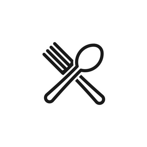 Essen, Cutlery Logo Design, Spoon And Fork Logo Design, Food Images Design, Restaurant Icon Design, Fork Spoon Logo, Graphic Design Tools Icons, Sendok Garpu Logo, Logo Sendok Garpu