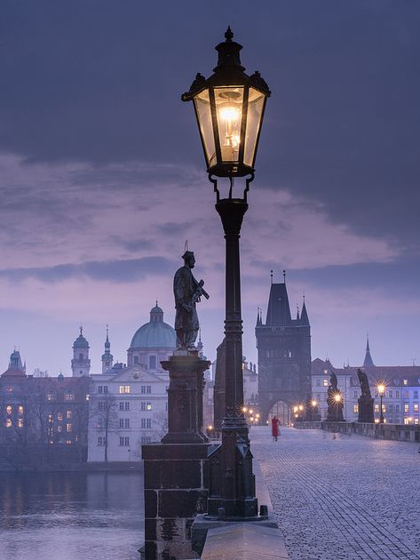 Lilac Gray, City At Night, Purple Heather, Prague Czech Republic, Prague Czech, Innsbruck, Street Lamp, Lavender Blue, Dubrovnik