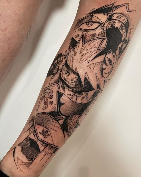 Project Kakashi Sensei! Amazing piece by @blackfish_tattoo made with #tattoolandsupplies • • • #tattoolove #kakashisensei #kakashihatake #NARUTO #narutotattoos #tattooartist #artist #art #tattoo #tattoos #ink #inked #tattooland #animetattooart Kakashi Tattoo, Ink Magazine, Naruto Tattoo, Cloud Tattoo, Kakashi Sensei, Tattoo Equipment, Hand Tattoos For Guys, Madara Uchiha, Kakashi Hatake