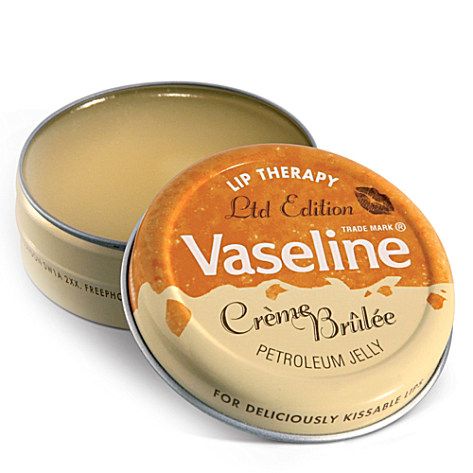 Vaseline Creme Brulee - Lela London - Fashion, Travel, Food ... Vaseline Uses, Vaseline Lip Therapy, Lip Therapy, Vaseline Lip, Lip Balm Collection, Unwanted Hair Removal, It Goes On, Creme Brulee, Beauty Skin Care Routine