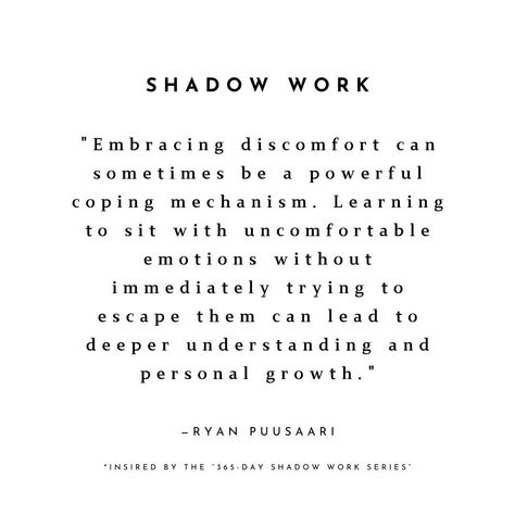 "365 Days of Journaling" offers daily prompts designed to guide you through the process of shadow work, helping you unlock the wisdom within and heal from the inside out. https://woodislandbooks.com/books/365-days-of-journaling-for-deep-shadow-work #InnerGrowth #DailyReflection #HealingJourney #Journaling #RyanPuusaari #HealingThoughts #ShadowWorkJournal #JournalPrompts #ShadowWork Deep Shadow Work, Daily Prompts, Healing Thoughts, Relationship Challenge, Daily Reflection, Shadow Work, The Wisdom, Coping Mechanisms, Healing Journey