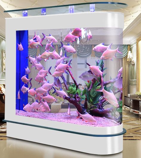 Unique Fish Tanks, Large Fish Tanks, Glass Fish Bowl, Acrylic Aquarium, Saltwater Fish Tanks, Fish Activities, Aquarium Air Pump, Fish Tank Accessories, Fish House