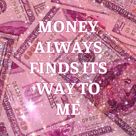 Money Is Coming To Me, Money Magnet Vision Board, Money Is Attracted To Me, Abundance In Money, Money Received Notification, Money Always Finds Its Way To Me, So Mote It Be Quotes, I Love Money And Money Loves Me, Money Flowing To Me