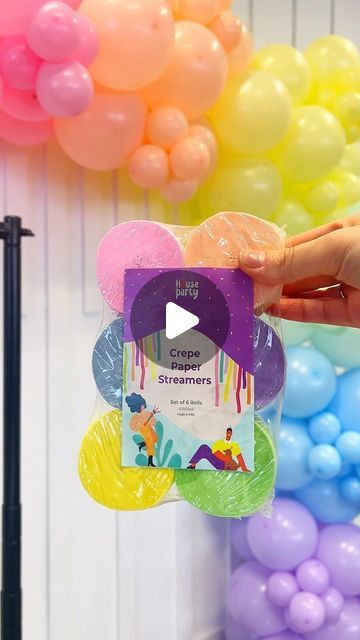 House of Party on Instagram: "🎉 Brighten Your Party with Our Paper Streamers! 🌈 Simple, colorful, and fun, they’re perfect for any event. How will you use them?
 
 
#streamers #houseofpartyco #partydecoration #easydecor #amazonballoons" Paper Streamer Ideas, Streamer Ideas, Paper Streamers, March 1, Simple Decor, Garden Ideas, Party Decorations, Balloons, Instagram