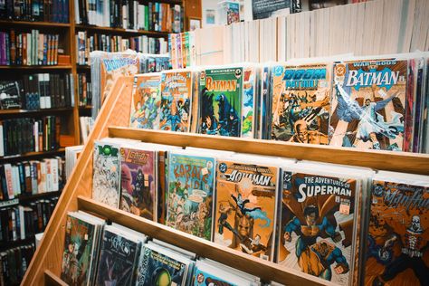 10 Cool Things to Start Collecting - Broke-Ass Stuart's Website Comic Book Font, Jeff Smith, Tbr List, Comic Book Shop, Best Comic Books, Blue Demon, Mike Mignola, Comic Book Store, Robinson Crusoe