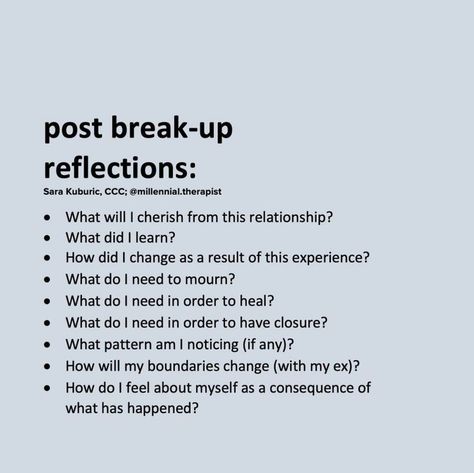 Breakup Healing Quotes, Healing From A Breakup, Post Break Up, Mindfulness Journal Prompts, Breakup Motivation, Break Ups, Journal Inspiration Writing, Healing Journaling, Gratitude Journal Prompts