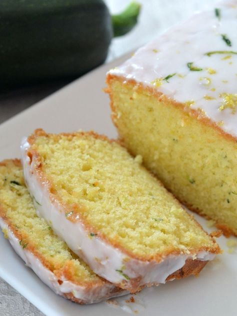 Courgette And Lemon Cake, Lemon Madeira Cake, Courgette Cake Recipe, Madeira Cake Recipe, Courgette Cake, Madeira Cake, Veggie Cakes, Cake Courgette, Vegetable Cake