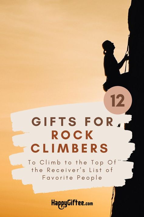 Gifts For Rock Climbers, Gifts For Climbers, Rock Climbing Wedding, Goft Ideas, Rock Climber Gifts, Rock Climbing Gifts, Climber Gifts, Climbing Gifts, Indoor Climbing