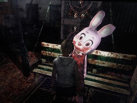 Silent Hill Icons Aesthetic, Silent Hill Bunny, Silent Hill Core, Silent Hill Gif, Ps2 Horror, Indie Horror Games, Silent Hill Pfp, Silent Hill Aesthetic, Silent Hill Game