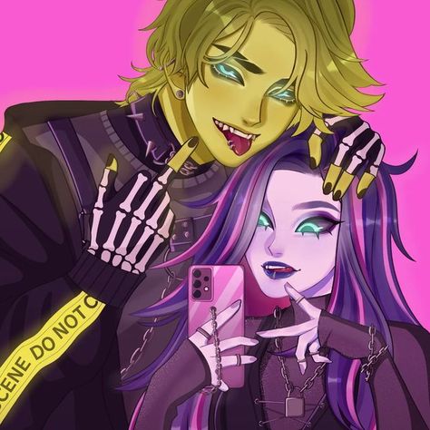 The Robin on Instagram: "💚💜porter and spectra💜💚 I don't know how popular is this couple but i love them so much, they're movie IS JUST SO CUTE and Porter is an angel hope they bring him back in the reboot" Monster Movies, Monster High Spectra And Porter, I Love Them So Much, Spectra And Porter Fanart, Spectra X Porter Fanart, Porter Monster High, Spectra And Porter, Spectra X Porter, Monster High Couples