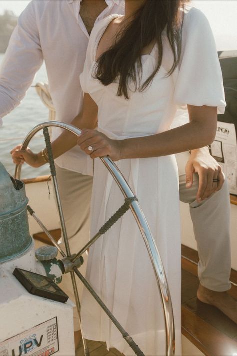 Sailboat Photoshoot, Yacht Photoshoot, Boat Engagement Photos, Greece Elopement, Sailboat Engagement, Sailboat Wedding, Sailboat Photography, Boat Photoshoot, Wedding Planning Boards