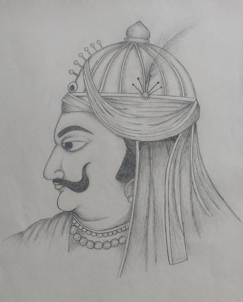 Maharana Pratap sketch Maharana Pratap Drawing Sketch, Maharana Pratap Sketch, Maharana Pratap Drawing, Maharana Pratap, Bart Simpson Art, Iron Man Art, Color Drawing Art, Simpsons Art, Color Drawing