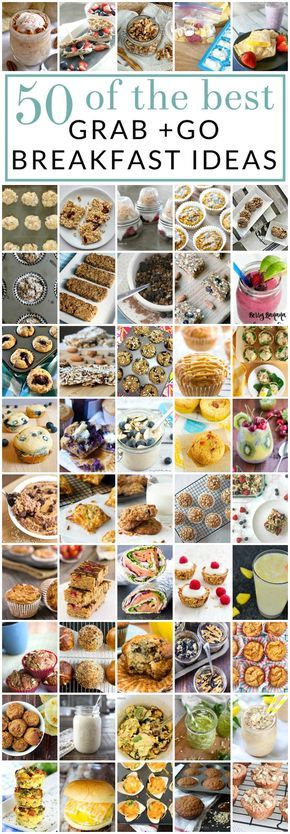 Make Ahead Recipes, Portable Breakfast, Breakfast Ideas Healthy, Breakfast And Brunch, Grab And Go Breakfast, Quick Healthy Breakfast, Breakfast On The Go, Breakfast Options, Breakfast Brunch Recipes