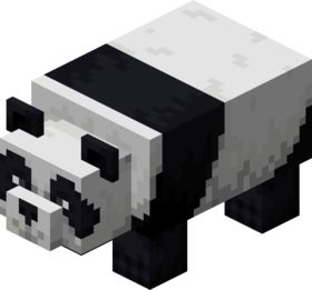 Minecraft Panda, Minecraft Tv, Brown Panda, Pixel Art Minecraft, Minecraft Characters, Minecraft Mobs, Tv Tropes, Minecraft Birthday, Minecraft Party