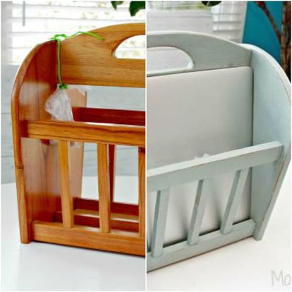 All those classic thrift store items can be so much more - but wait til you see just how much more! Upcycling, Old Magazine Holder Upcycle, Thrift Store Diy, Old Magazine, Wood Magazine, Glass Cabinets Display, Thrift Store Crafts, Magazine Holder, Diy Magazine