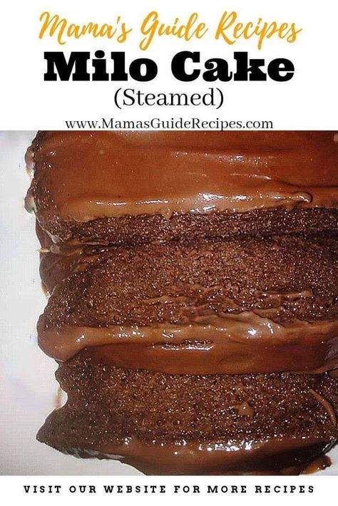 Milo Cake Recipe Easy, Milo Cake Recipe, Authentic Beef Stroganoff Recipe, Milo Cake, Best Ribs Recipe, Steam Cake Recipe, Best Ribs, Beef Stroganoff Recipe, Chocolate Cake Recipe Moist