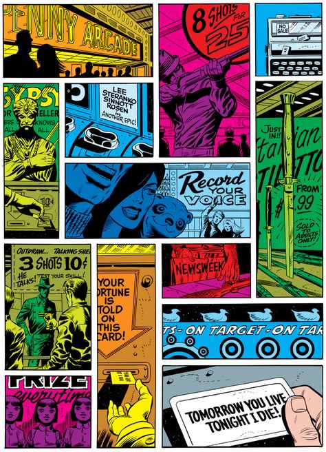 Comic Superman, Jim Steranko, Comic Book Layout, Comic Layout, Classic Comic Books, Comic Book Panels, Comic Book Pages, Splash Page, Comic Manga