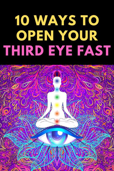 Your third eye is located in the center of your forehead. It is the site of the Ajna chakra. Learn these 10 ways to open your third eye fast.  #openthirdeye #thirdeye #openthirdeyefast #eaystoopenyourthirdeye Illusion Test, Third Eye Meditation, Spirit Guides Meditation, Third Eye Art, Ajna Chakra, Third Eye Awakening, Psychic Development Learning, Llama Violeta, Open Your Third Eye