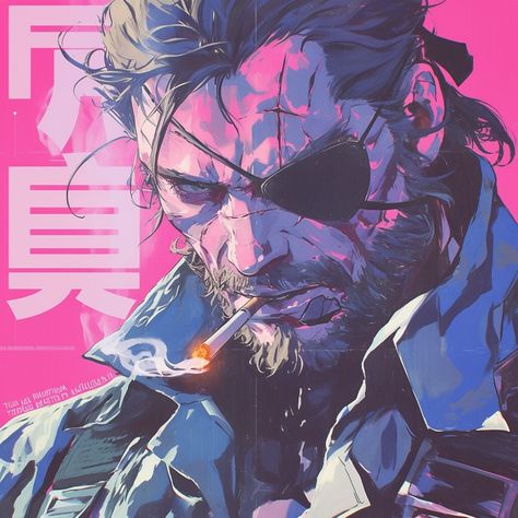 senpai crusade (@senpaicrusade) • Instagram photos and videos Raiden X Snake, Game Style Art, Venom Snake Art, Mgs Wallpaper, Solid Snake Icon, Metal Gear Fanart, Mgs Art, Metal Gear Art, Snake Mgs