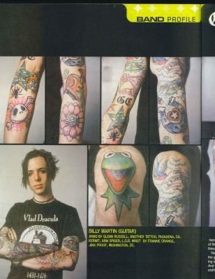 Celeb Tattoos, Billy Martin, Good Charlotte, Spooky Trees, Body Mods, Phone Screen, Music Bands, Screen, Band