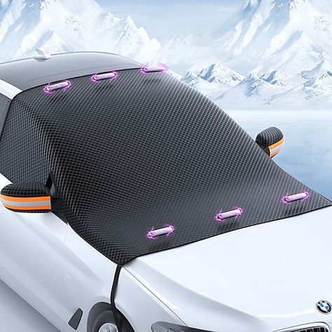 Windshield Shade, Car Snow, Snow Cover, Car Windshield Sun Shade, Windshield Cover, Car Protection, Car Visor, Windshield Sun Shade, Half Body