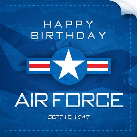 Happy Birthday to the United States Air Force! Air Force Images, Air Force Basic Training, Air Force Birthday, Veteran Quotes, Air Force Patches, Happy Birthday Today, Greetings Images, Military Photos, United States Air Force