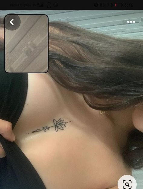 You know what's worse than having a messed up tattoo design on your skin forever? Getting called out about that epic fail online. Between Chest Tattoo, Women Chest Tattoo Ideas, Chest Tatoos Woman, Tattoos On Chest For Women, Tattoo Below Breast, Colorbone Tattoos Women, Chest Tats For Women, Tatoos Woman Chest, Chest Flower Tattoo