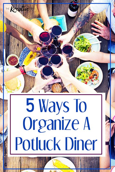 Potluck Planning Checklist, Potluck Organization, How To Host A Potluck Party, Crockpot Potluck, Deli Platters, Pasta With Green Beans, Work Potluck, Christmas Potluck, Easy Potluck