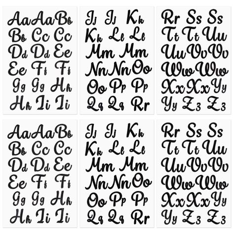 PRICES MAY VARY. Sufficient quantity: you will get 6 sheets iron-on letters in 208 pieces totally, including 104 pieces uppercase (1.4 inch) and 104 pieces lowercase (0.75 inch), and each sheet measures approx. 27 x 18 cm/ 10.6 x 7.1 inches, enough for you to apply and satisfy your different DIY needs Enjoy DIY time: our soft flock iron-on letters allow you to combine meaningful words or the names of your loved ones, then make your clothes and other objects more attractive; Use your imagination, Letter Styles Fonts, Diy Projects Decor, Lettering Styles Alphabet, Cute Hand Tattoos, Graffiti Lettering Fonts, Iron On Letters, Tattoo Lettering Fonts, Hand Lettering Fonts, Lettering Styles