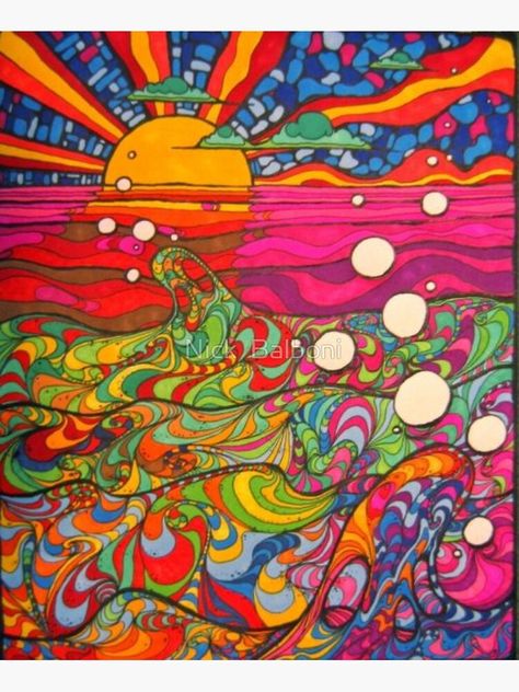 Bright Colors, The Sun, Bubbles, Sun, Art