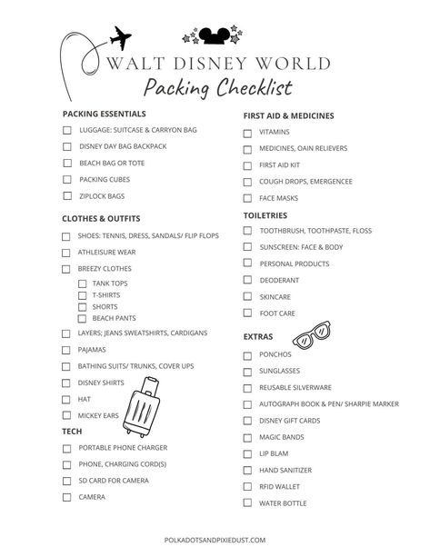 disney world packing list for families Disney Packing List For Adults, Disney Packing Checklist, Disney Road Trip Packing List, Disney World Packing List For Adults, Disney Weekend Trip Packing, What You Need For Disney World, Disneyworld Packing Checklist, Packing List Disney World, Meals To Pack For Disney World