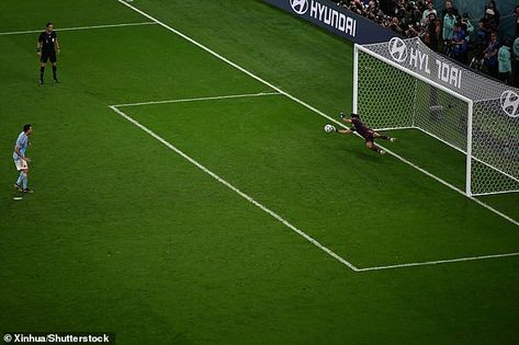 Just 58 per cent of the 31 penalty kicks have been converted so far at the 2022 World Cup Bycicle Kick Football, Football Penalty, Ronaldo Penalty, Soccer Penalty Kick, Penalty Kick, Robert Lewandowski, Cup Final, Football Wallpaper, Just Run