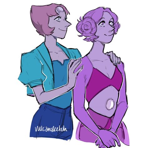 Hipster Drawings, Pearl Steven Universe, Pearl Steven, Couple Sketch, Sketch Poses, Hipster Wallpaper, Steven Universe Fanart, Good Cartoons, Universe Art