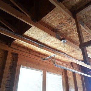 Finishing the Garage Part 1: Insulating and Drywalling Walls and Ceiling Basement Ceiling Ideas Cheap, Lake Gaston, Kitchen Remodel Pictures, Garage Ceiling, Garage Floor Paint, Finished Garage, Basement Laundry Room, Garage Remodel, Cheap Houses