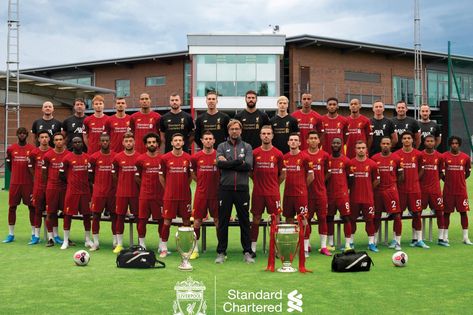 Part Two: Jurgen Klopp (manager), Jordan Henderson, Andy Robertson, Roberto Firmino, Naby Keita, Xherdan Shaqiri, Nathaniel Clyne, Ki-Jana Hoever, Rhian Brewster, Yasser Larouci. Liverpool Memes, Liverpool Stadium, Joe Gomez, Liverpool Squad, Liverpool Fc Team, Liverpool Vs Manchester United, Liverpool Poster, Camisa Liverpool, Football Liverpool