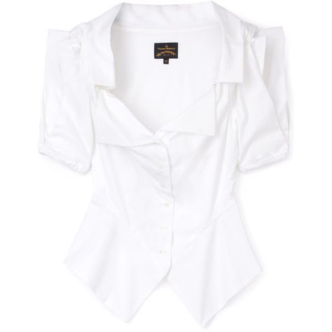 Vivienne Westwood Anglomania White Poppy Blouse ❤ liked on Polyvore Vivienne Westwood White Shirt, Vivienne Westwood Button Up, Vivienne Westwood Blouse, Westwood Outfit, Vivienne Westwood Clothes, Vivienne Westwood Top, Vivienne Westwood Shirt, Vivienne Westwood Tops, Vivian Westwood