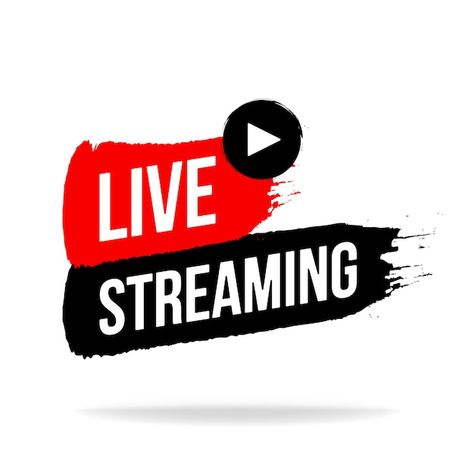 Live streaming icon, emblem, logo in bru... | Premium Vector #Freepik #vector #stream-logo #play #video-streaming #video-button Thumbnails Youtube Background, Element Design, Play Button, Youtube Live, Logo Icon, Emblem Logo, Flat Illustration, Live Stream, Presentation Design