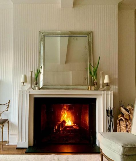 All Posts • Instagram Meredith Ellis, Ashley Kane, Wall Mantle, Farmhouse Fireplace, Living Room Spaces, Plaster Walls, New Living Room, Living Room Kitchen, Instagram A