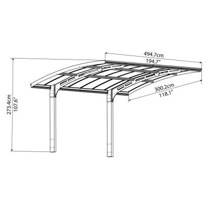 Steel Roof Design, Arizona Wave, All Steel Carports, Aluminum Carport, Roof Eaves, Polycarbonate Roof Panels, Carport Patio, Carport Kits, Steel Carports