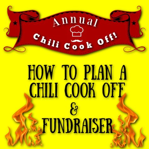 Cook Off Fundraiser Ideas, How To Do A Chili Cookoff, Chilli Cook Off Ideas, Chili Fundraiser Ideas, Chili Cook Off Fundraiser Ideas, Chili Cookoff Fundraiser, How To Host A Chili Cook Off Fundraiser, Host A Chili Cookoff, Chili Cook Off Categories