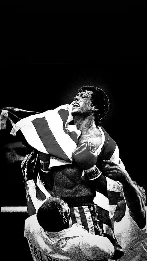 Rocky Balboa Black And White, Rocky Wallpaper Sylvester Stallone, Cristiano Ronaldo Images, Rocky Balboa Poster, Rocky Poster, Creed Movie, Apollo Creed, Batman Comic Wallpaper, Gym Wallpaper