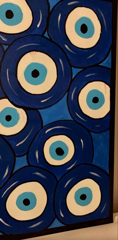 Devils Eye, Devil Eyes, Evil Eye Art, Eye Illustration, Paintings Ideas, Adobe Illustrator Graphic Design, Diy Abstract Canvas Art, Eyes Wallpaper, Devil Eye